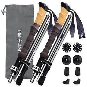 Tri-Fold Carbon Cork Trekking Poles