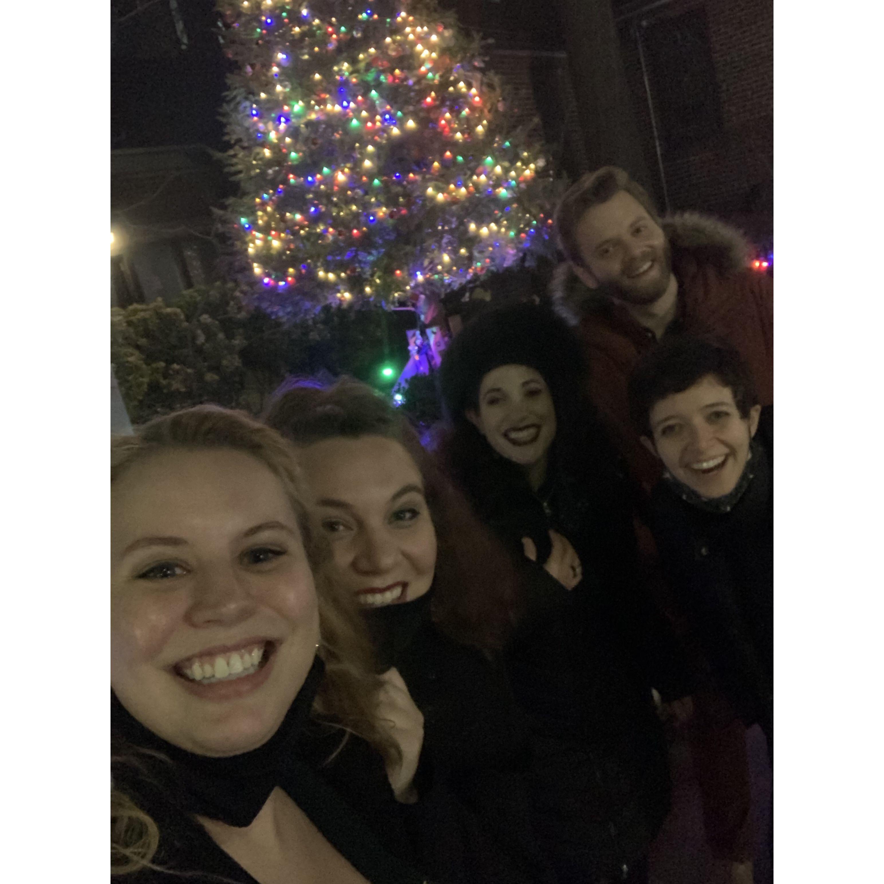Christmas 2020 trying to sing carols in the cold
