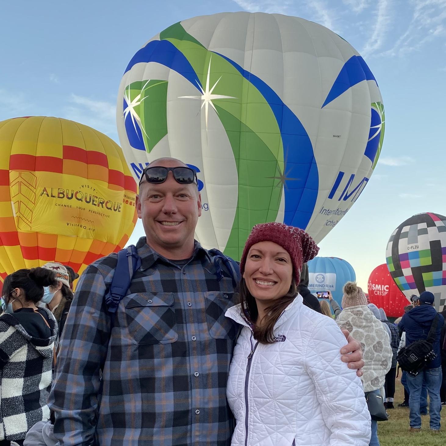 Our first trip together in Albuquerque