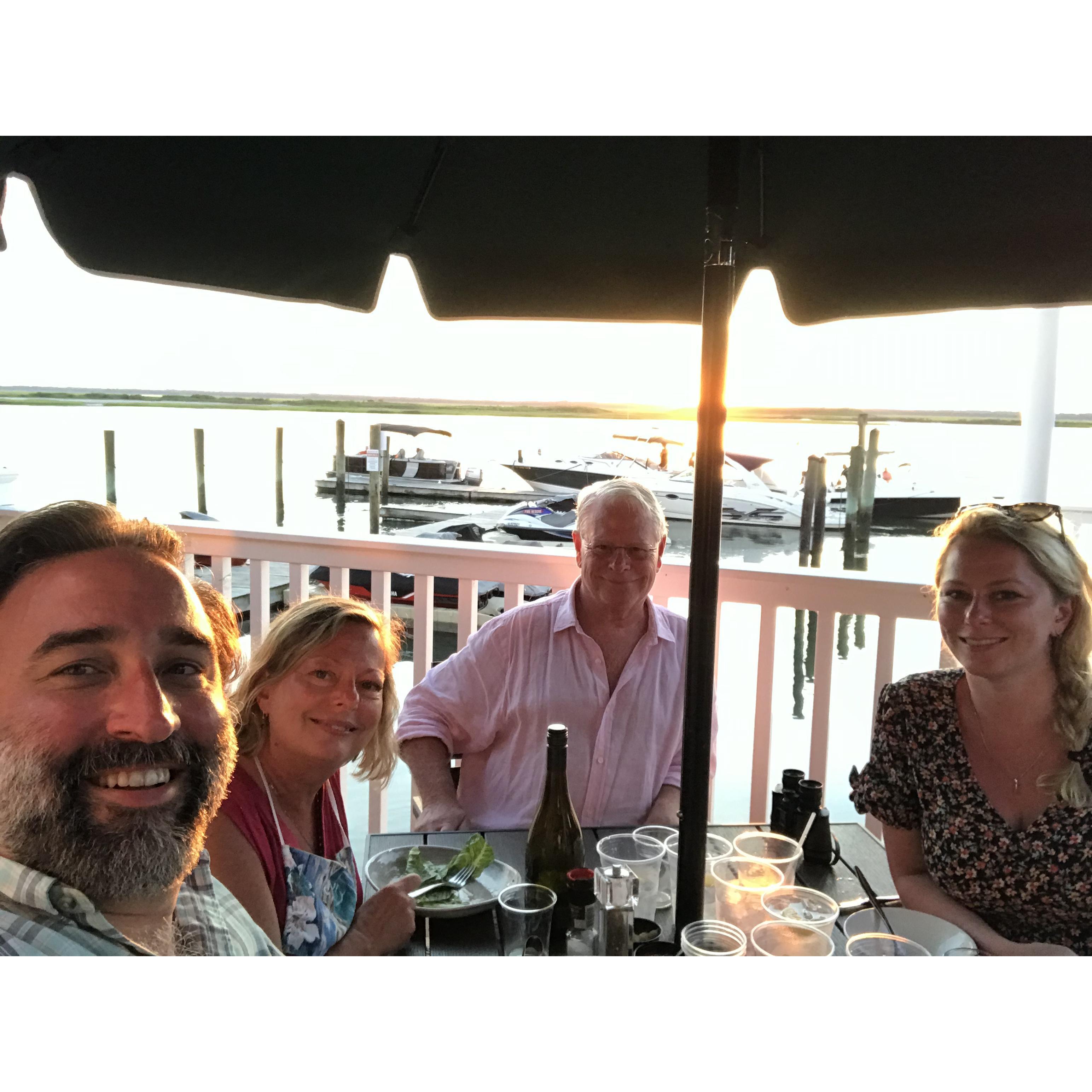 Dinner at the Deauville