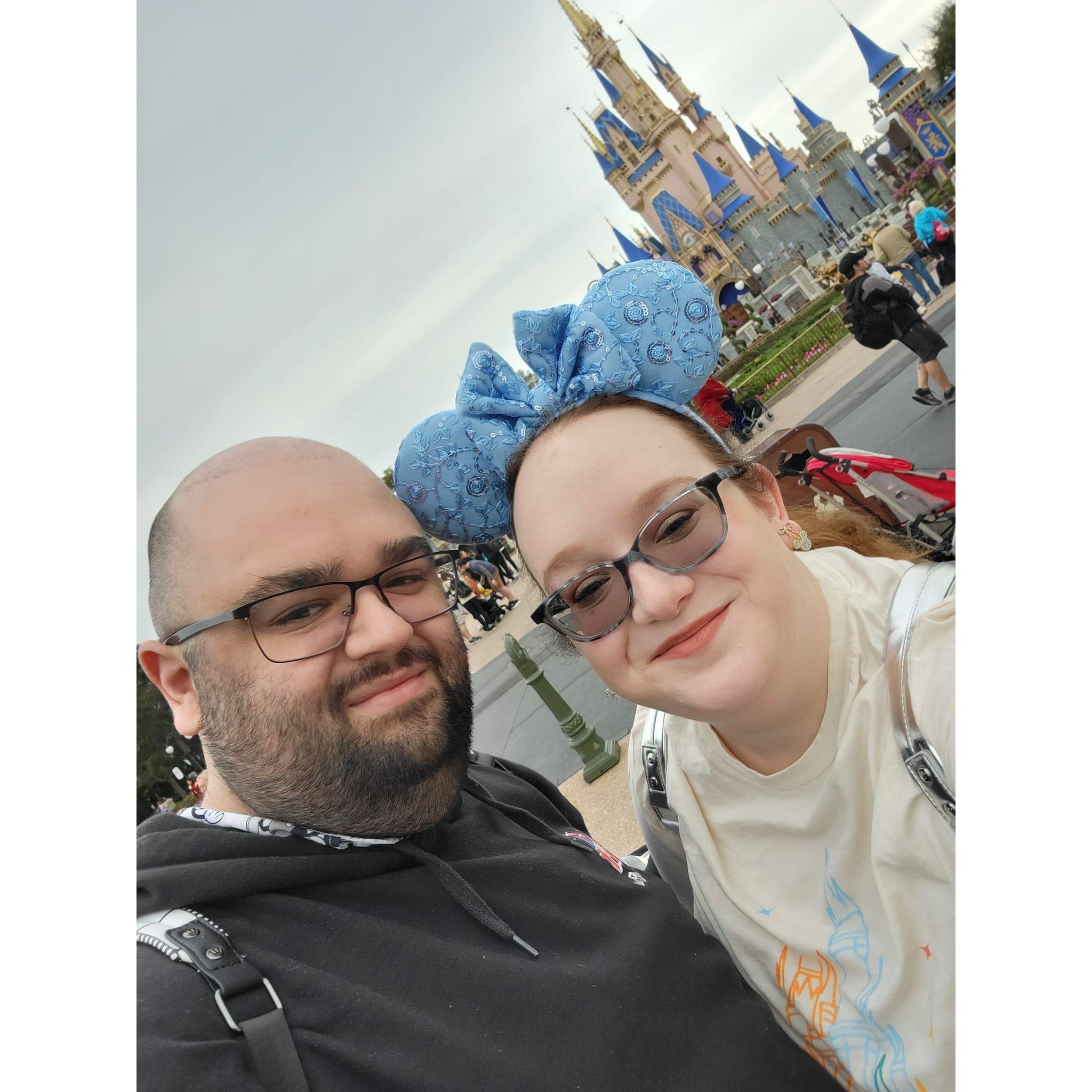Photo taken the morning before we got engaged :)