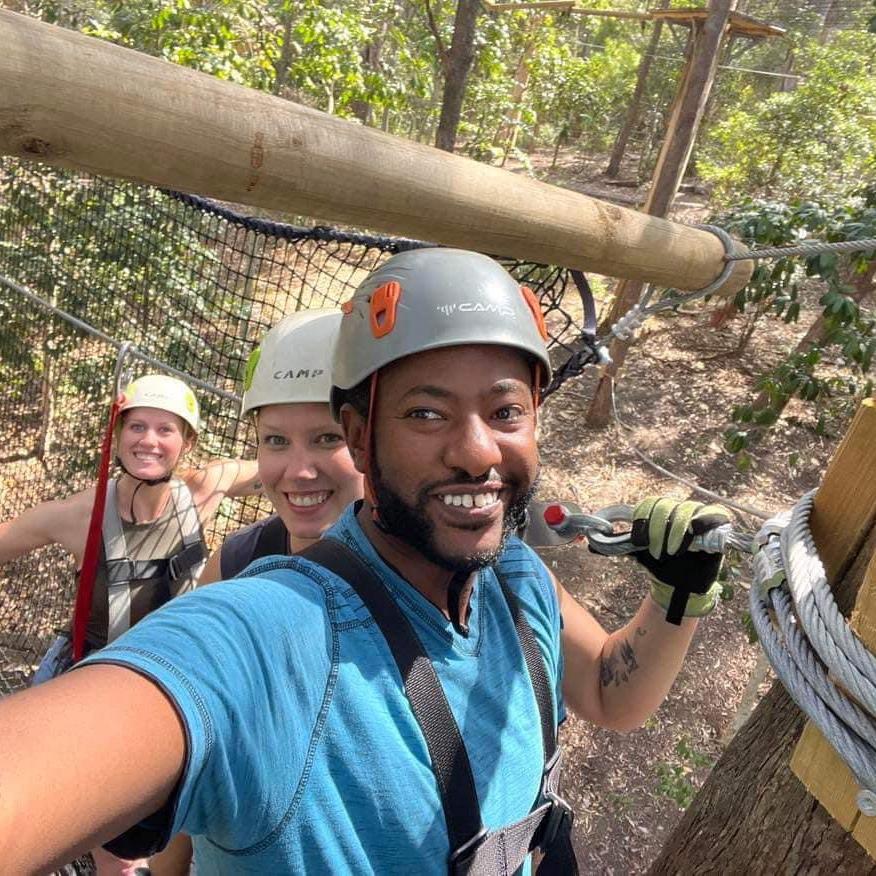 Zip lining and rope courses, Australia October 2023