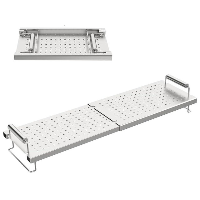 Griddle Warming Rack for Blackstone 17 22 28 36 Inch Griddle, Adjustable Grill Warming Rack for Weber Blackstone Charbroil and Most Tabletop Flat Top Griddle Accessories
