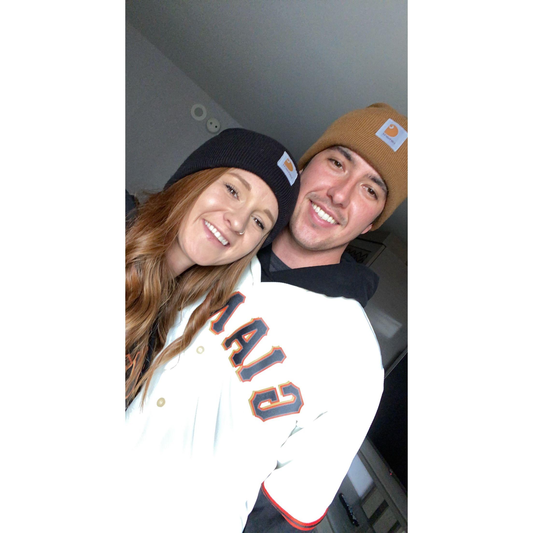 The day we became boyfriend and girlfriend.