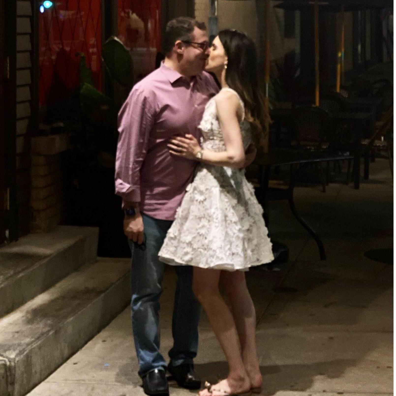 The first date we were supposed to be married on - third date's a charm!