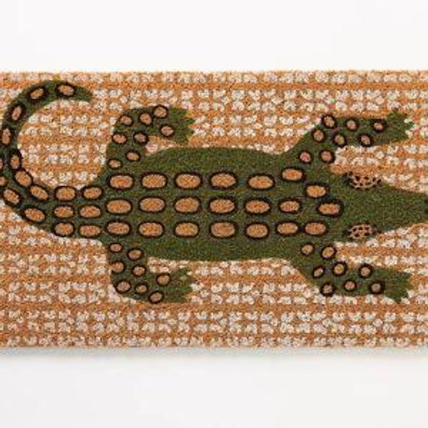 Alligator Coir Printed Doormat