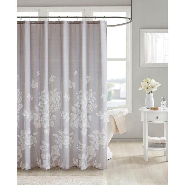 Madison Park Marian 72" x 72" 100% Cotton Printed Shower Curtain
