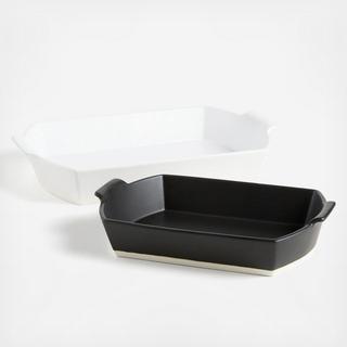 Shaillee Matte 2-Piece Baking Dish Set