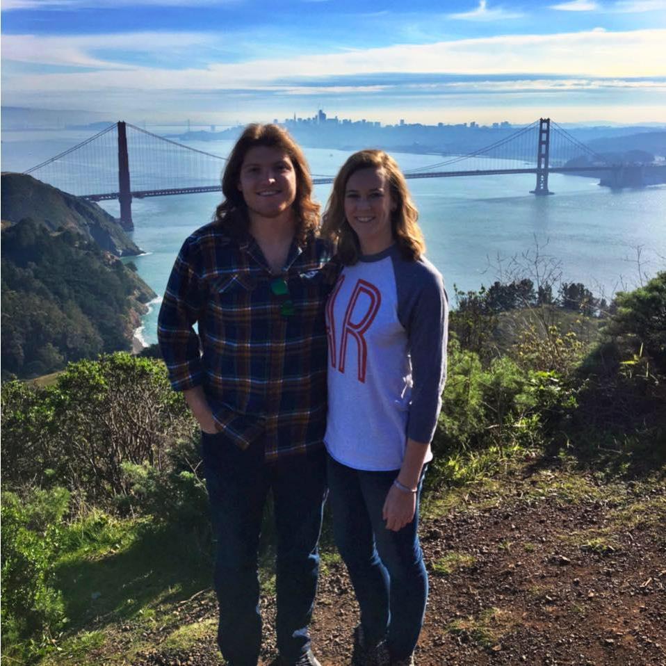 Michael took Whitney to Northern California to visit his mom!
