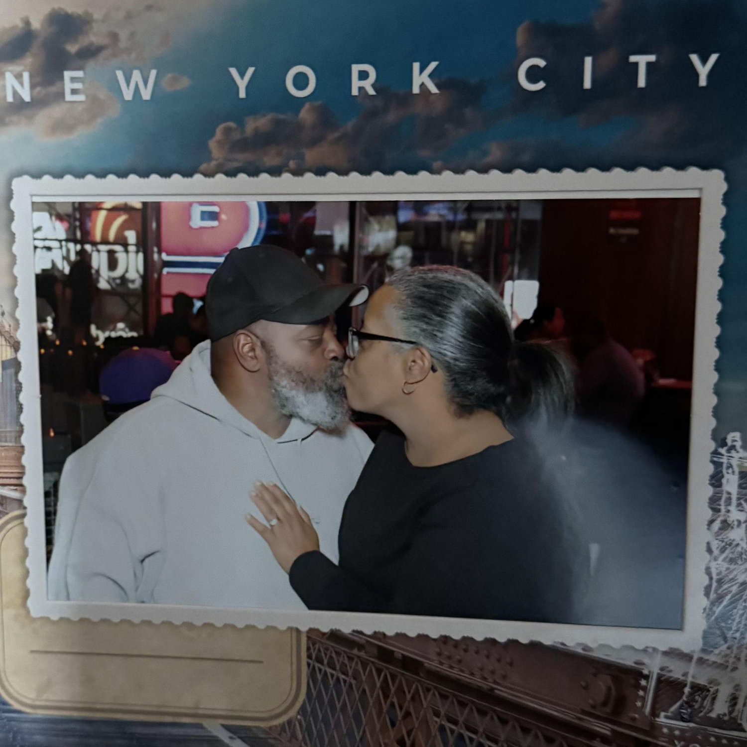 November 2025 surprise trip to NYC for his mother's 75th birthday!!