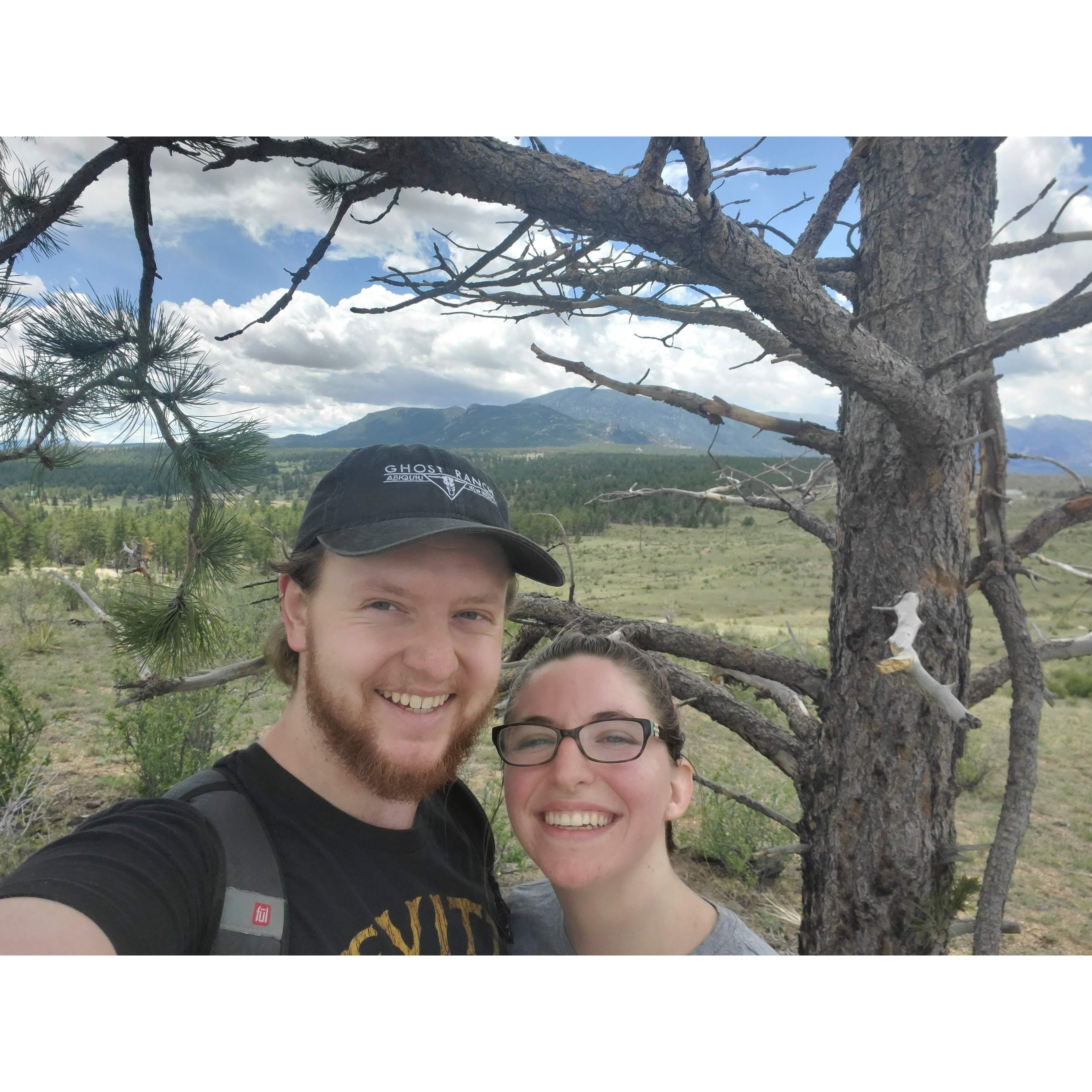 A beautiful hike in Colorado.