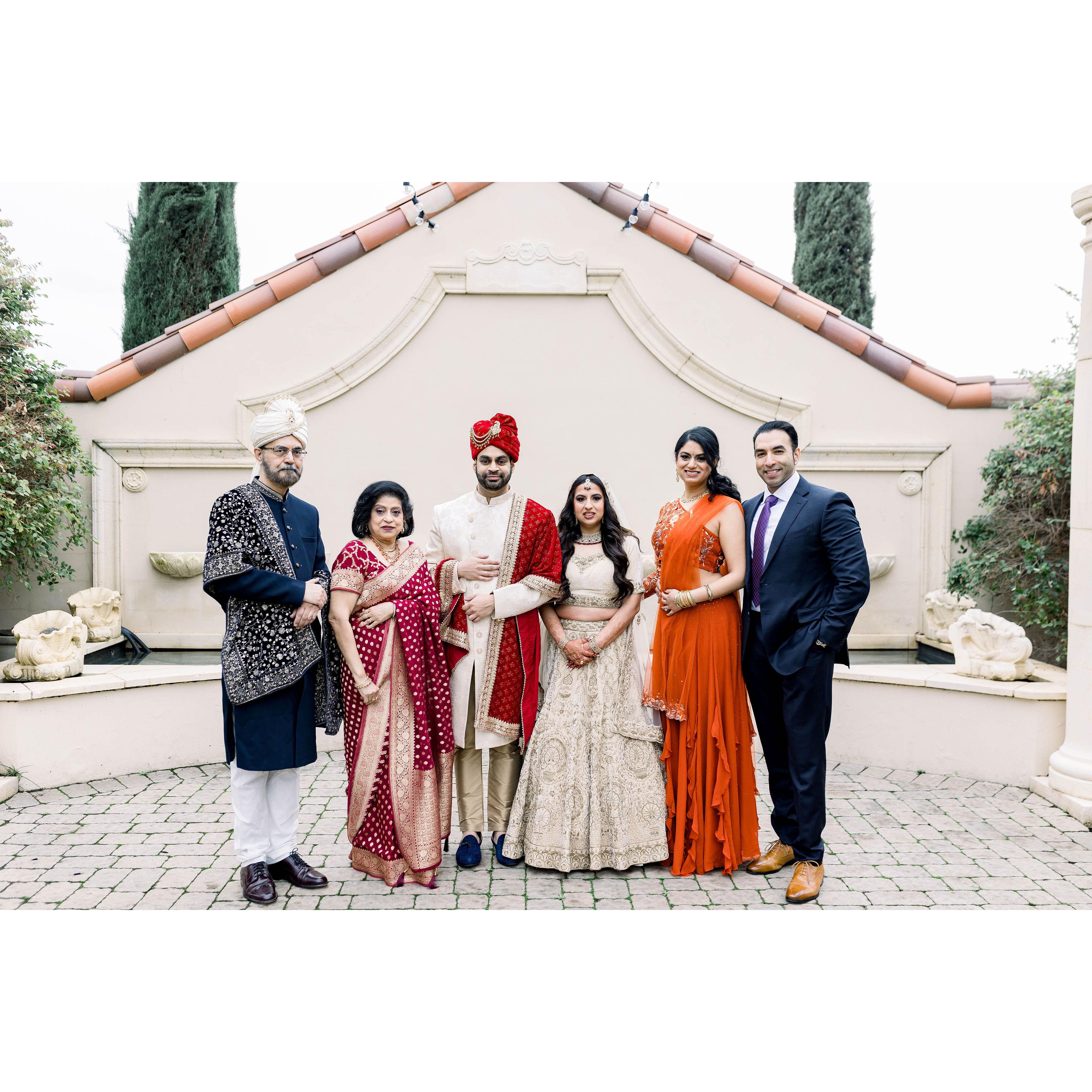 Celebrating Jay and Kaajal's wedding!