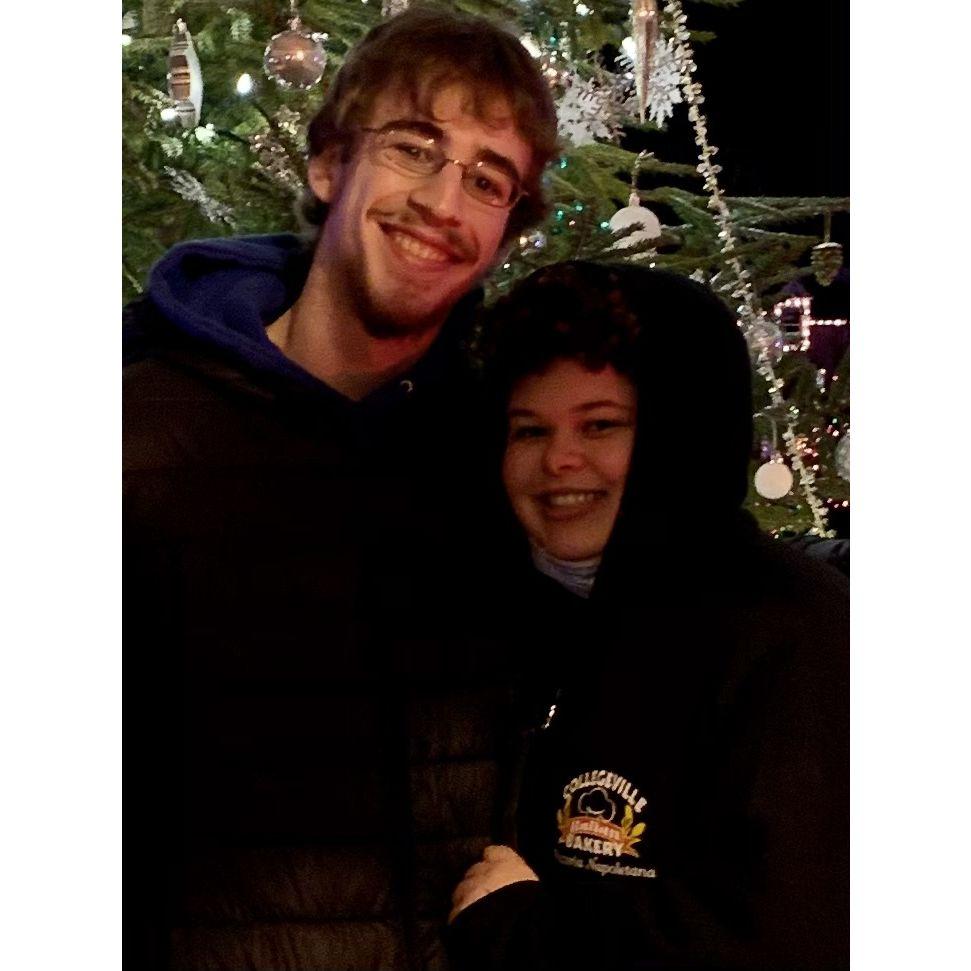 Our first Christmas together (Dec 2020)