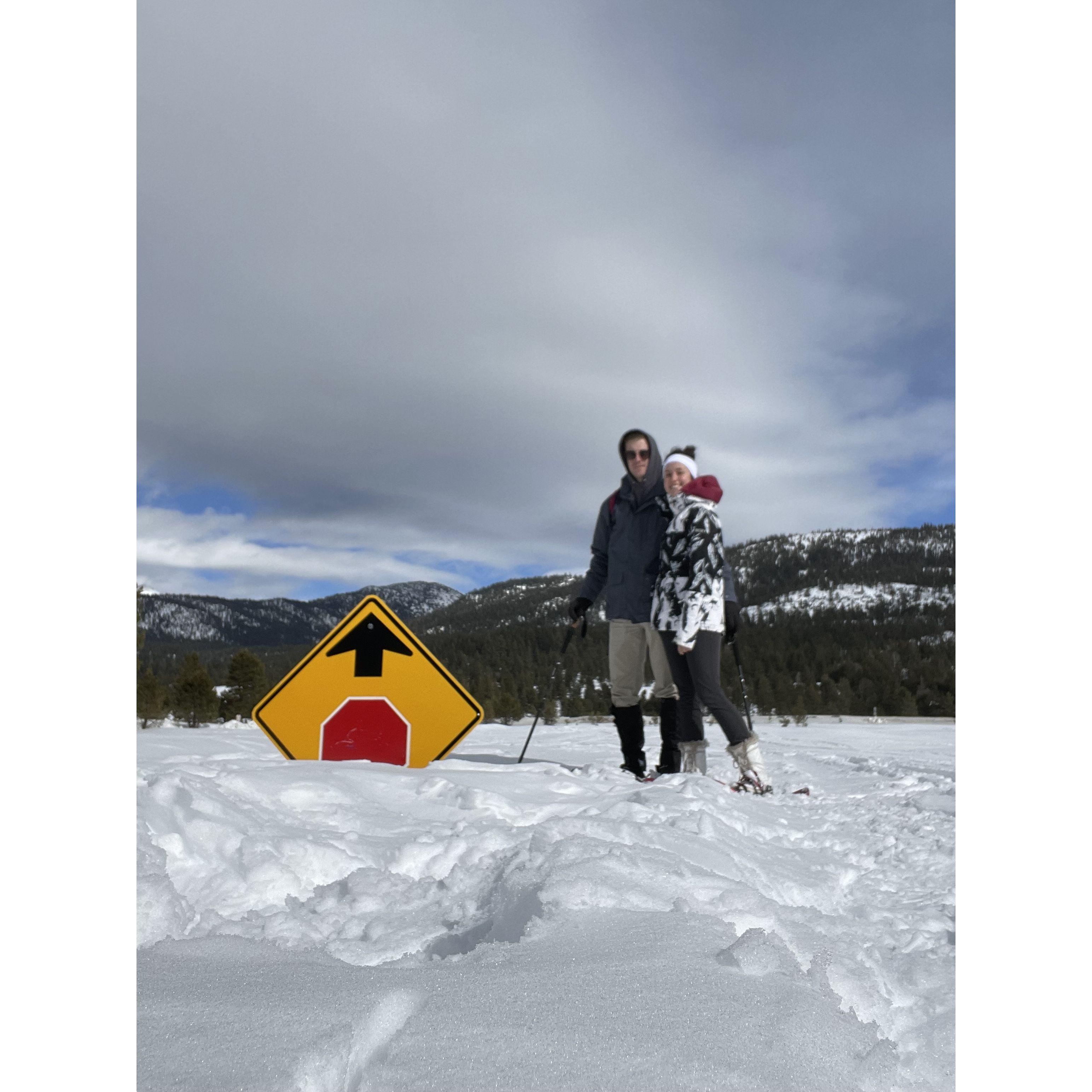 Snow Shoeing