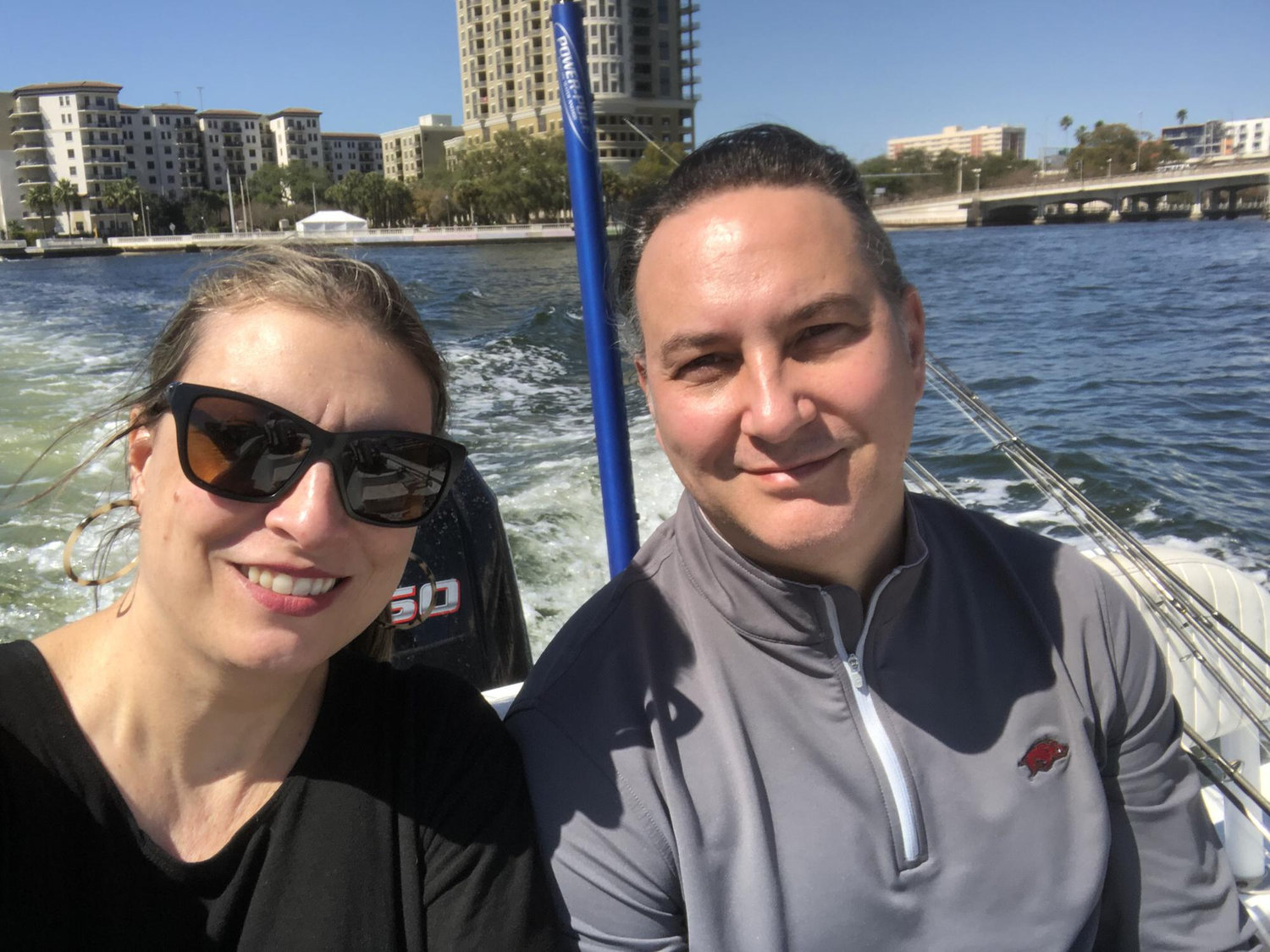 Tampa Bay boat ride and fishing trip