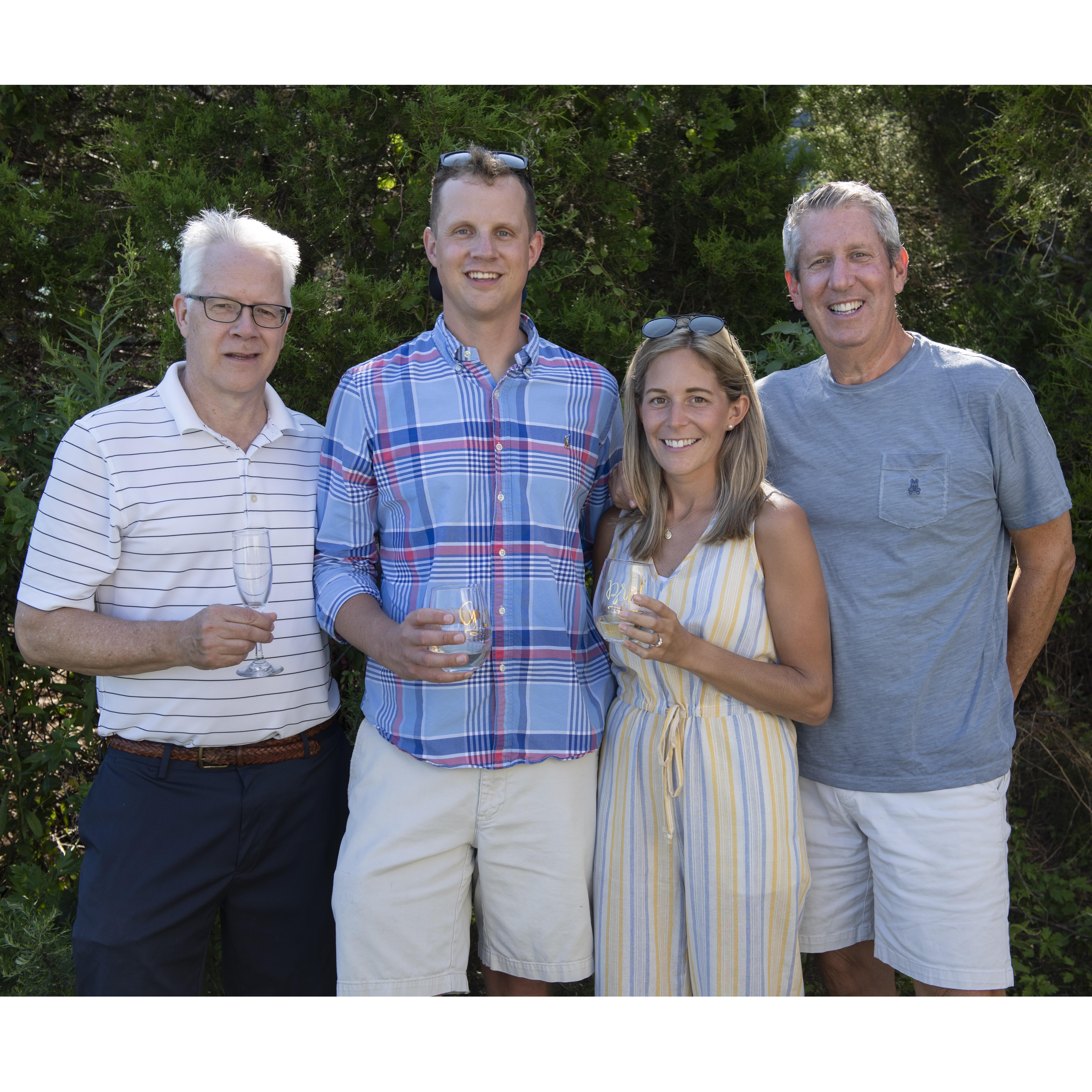 Celebrating with our Dads!