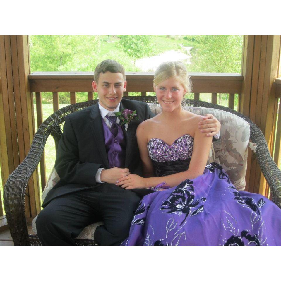 Sarah's senior prom