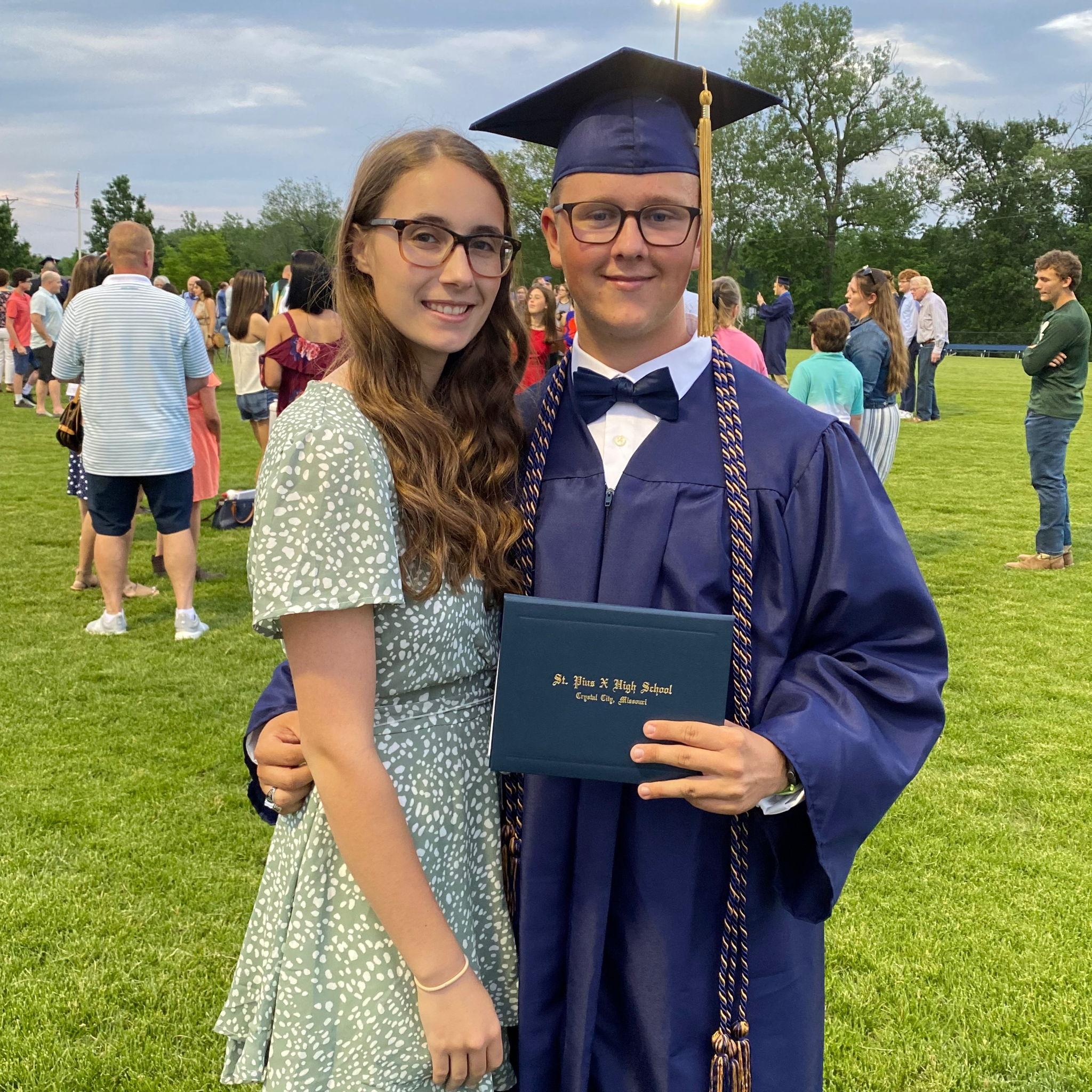 Adam's Graduation from St. Pius X High School