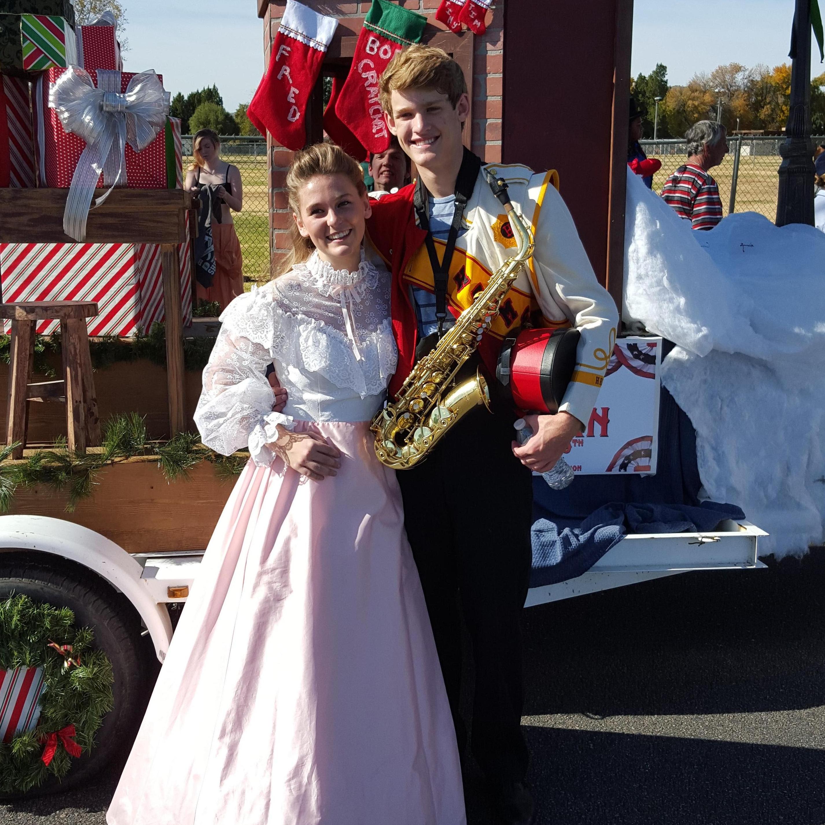Hemet High school Christmas Parade - Dec 2016