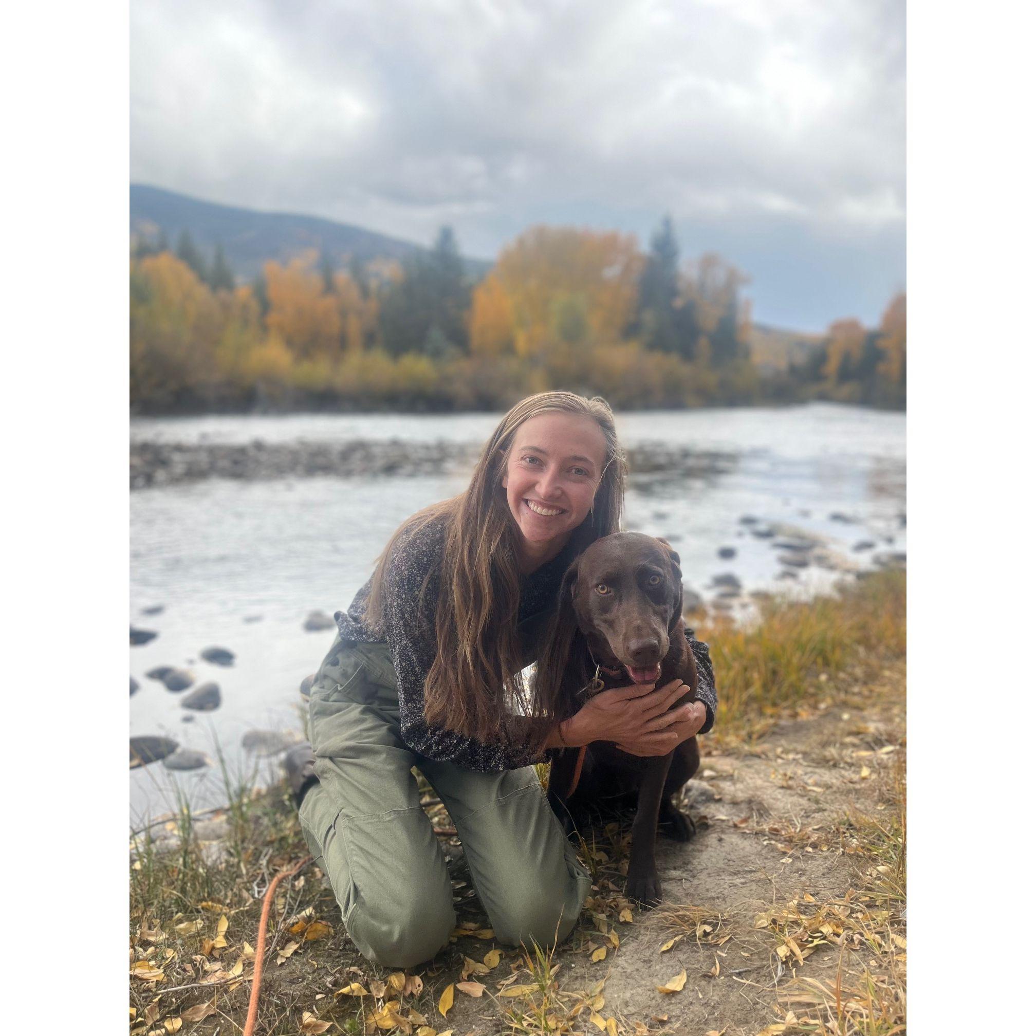 engagement camping trip near Ute Pass in Summit County