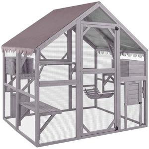 Fancy Catio for Itachi and Gene
