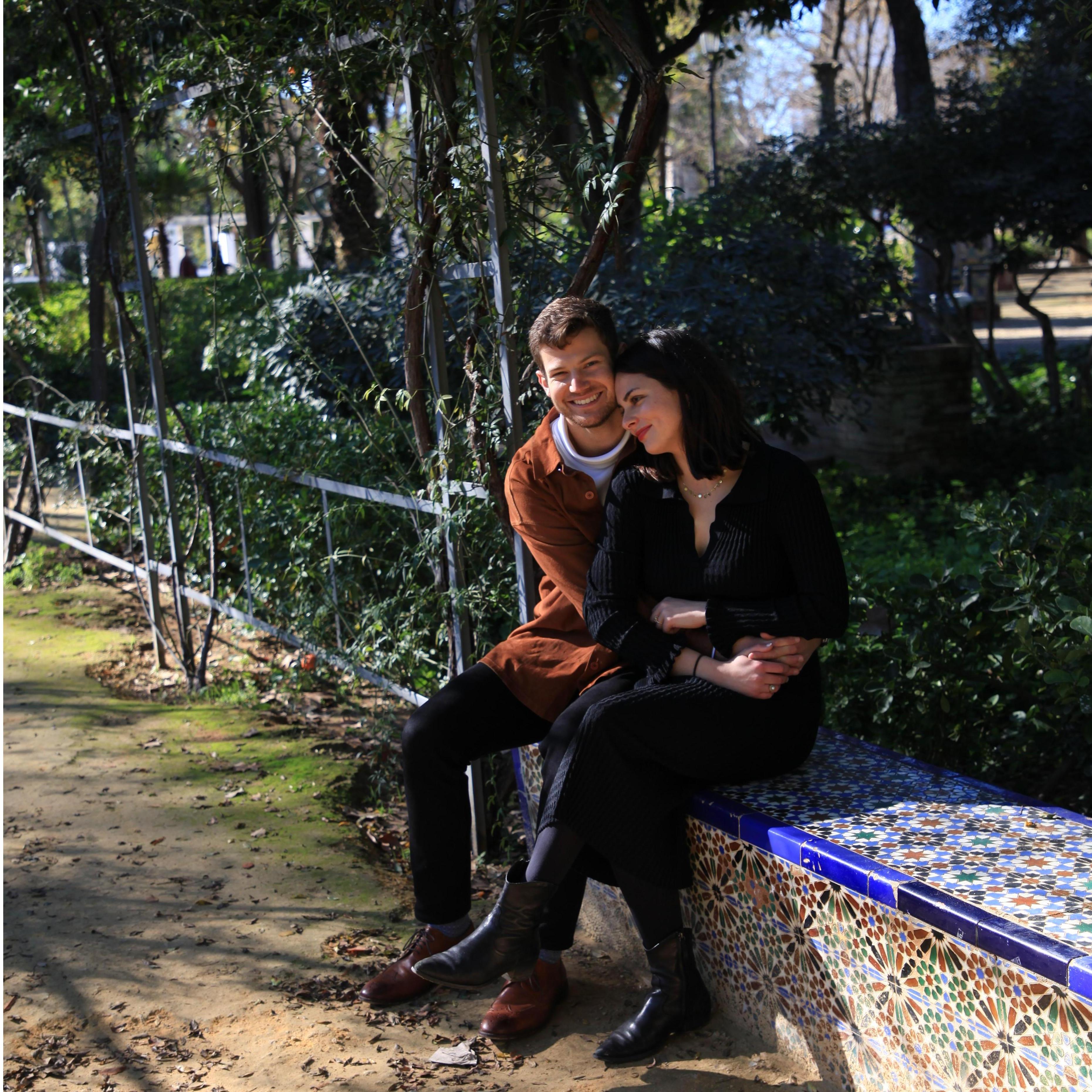 In our favorite park in our favorite city, Sevilla