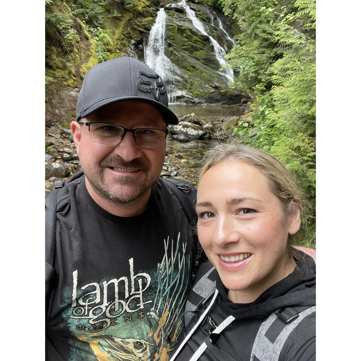 Hiking at... some waterfall, 2025