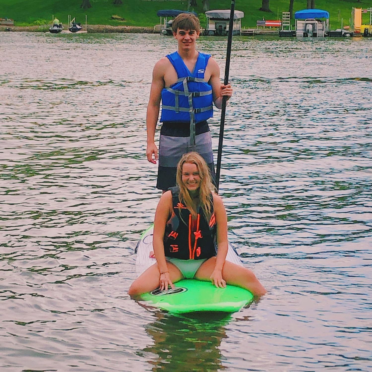 lots of lake days together...