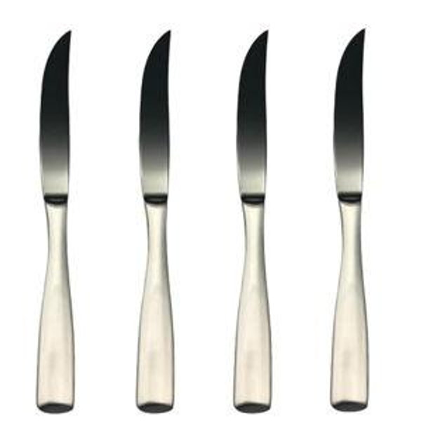 Mikasa Satin Loft 18/10 Stainless Steel Steak Knife (Set of Four)