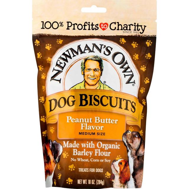 Newman's Own Peanut Butter Biscuits Dog Treat - 10oz