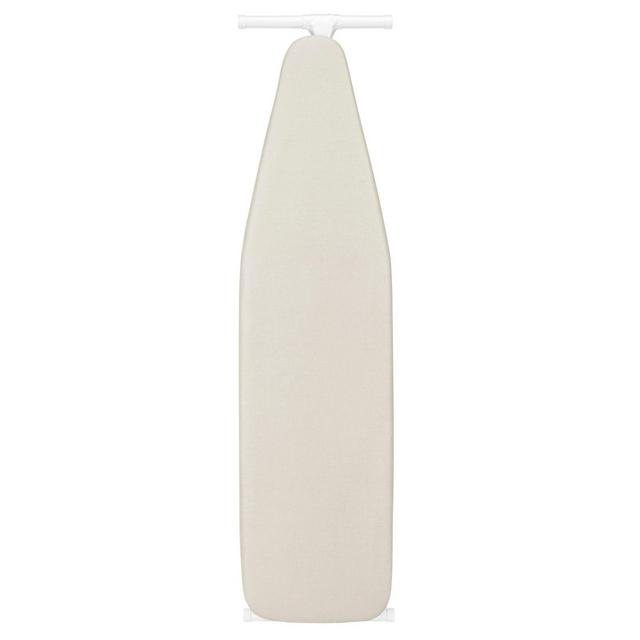 Squared Away Extra Wide Ironing Board Cover in Oyster/Grey