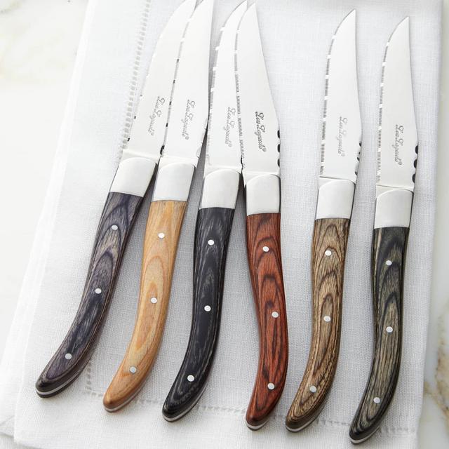 Lou Laguiole Louis Steak Knives, Set of 6