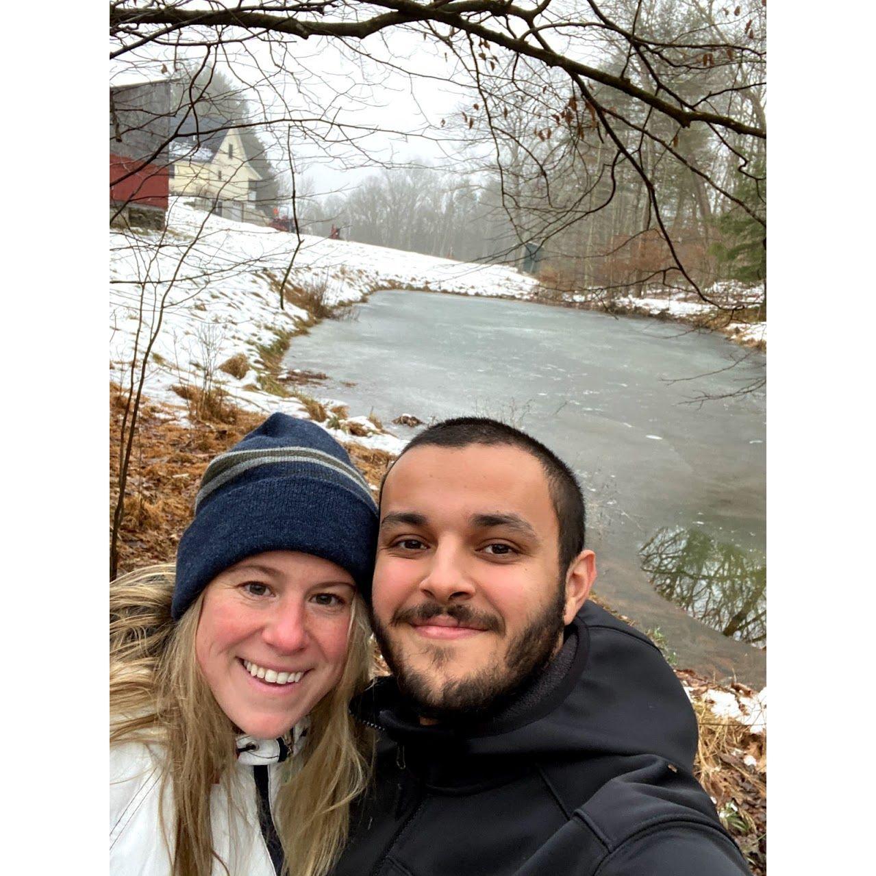 First trip away together! Poconos, PA January 2021