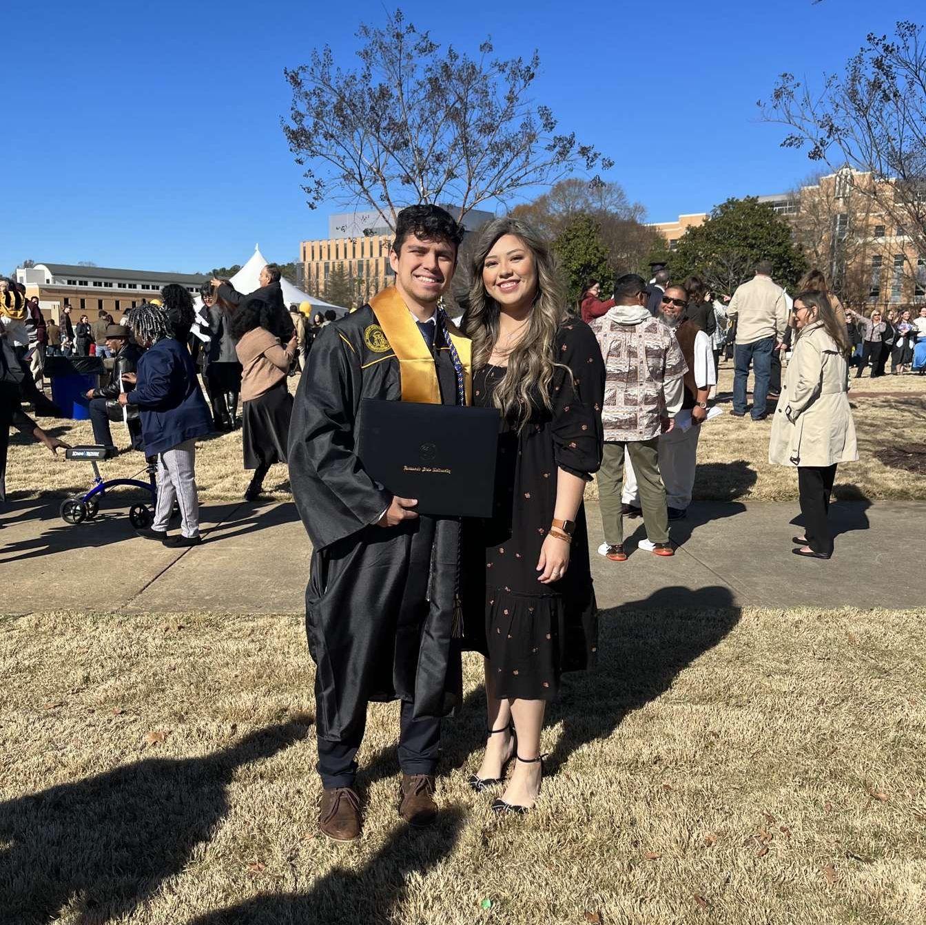 Raul's college graduation 2023