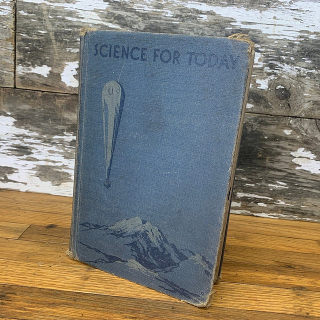 1936 Science Book – Vintage Illustrations, Photographs & Charts