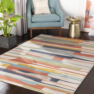 City Abstract Area Rug