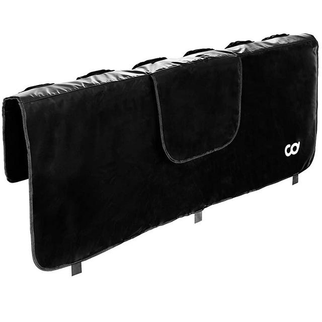 CyclingDeal Tailgate Bike Pads - Bicycle Rack Cover for Pickup Truck - Truck Bed Car MTB Carrier - Great for Mountain Bikes - Size M (5 Bikes) or L (6 Bikes)