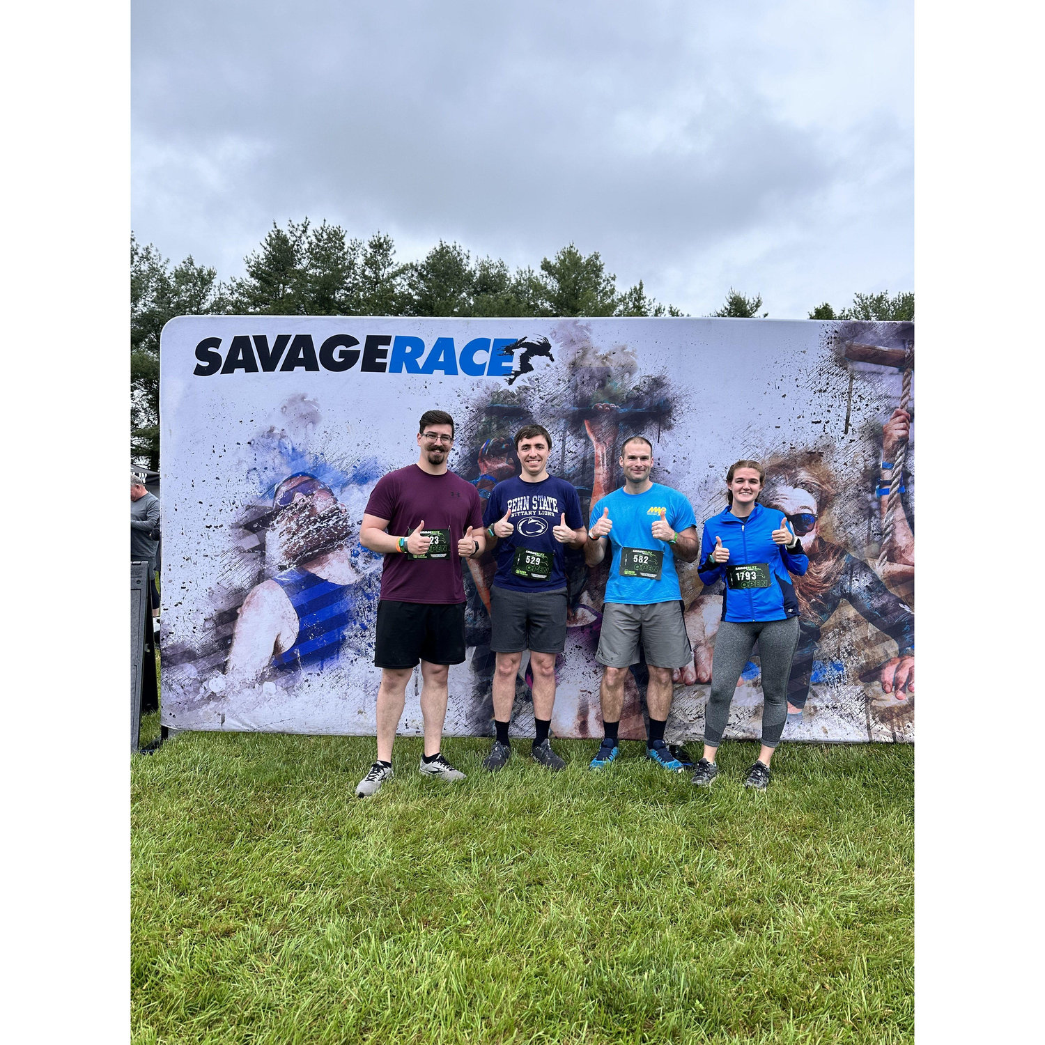 Technically Our Very First Picture Together; THE Savage Race that started it all, May 2024