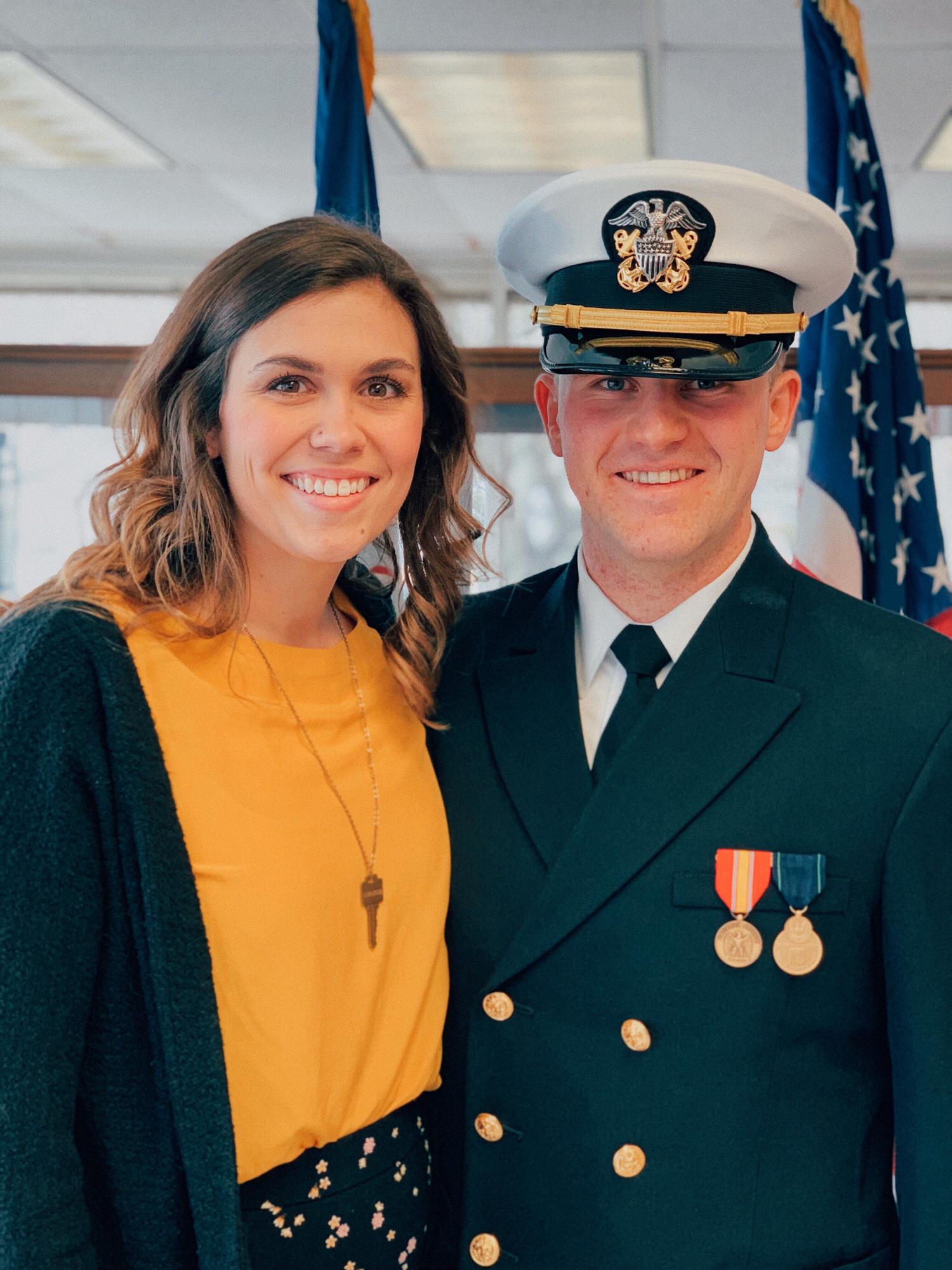 T’s graduation day! Ensign Tyler M. Bozeman!!