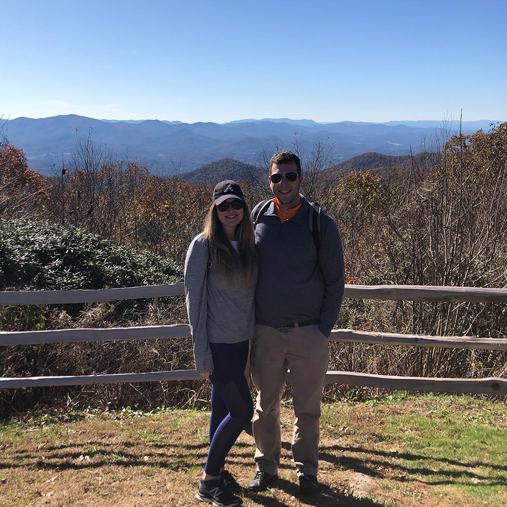 Brasstown Bald mountain
