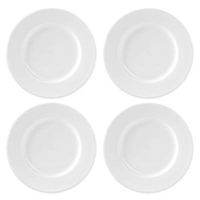 Everyday White® by Fitz and Floyd® Rimmed Dinner Plates in White (Set of 4)