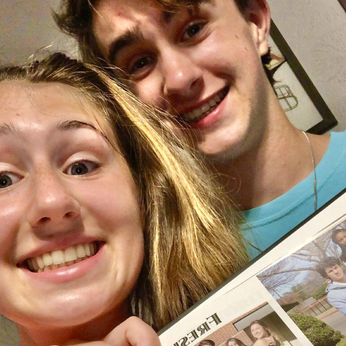 May 2020: We got voted favorite couple at Vines High School at the end of our freshman year lol