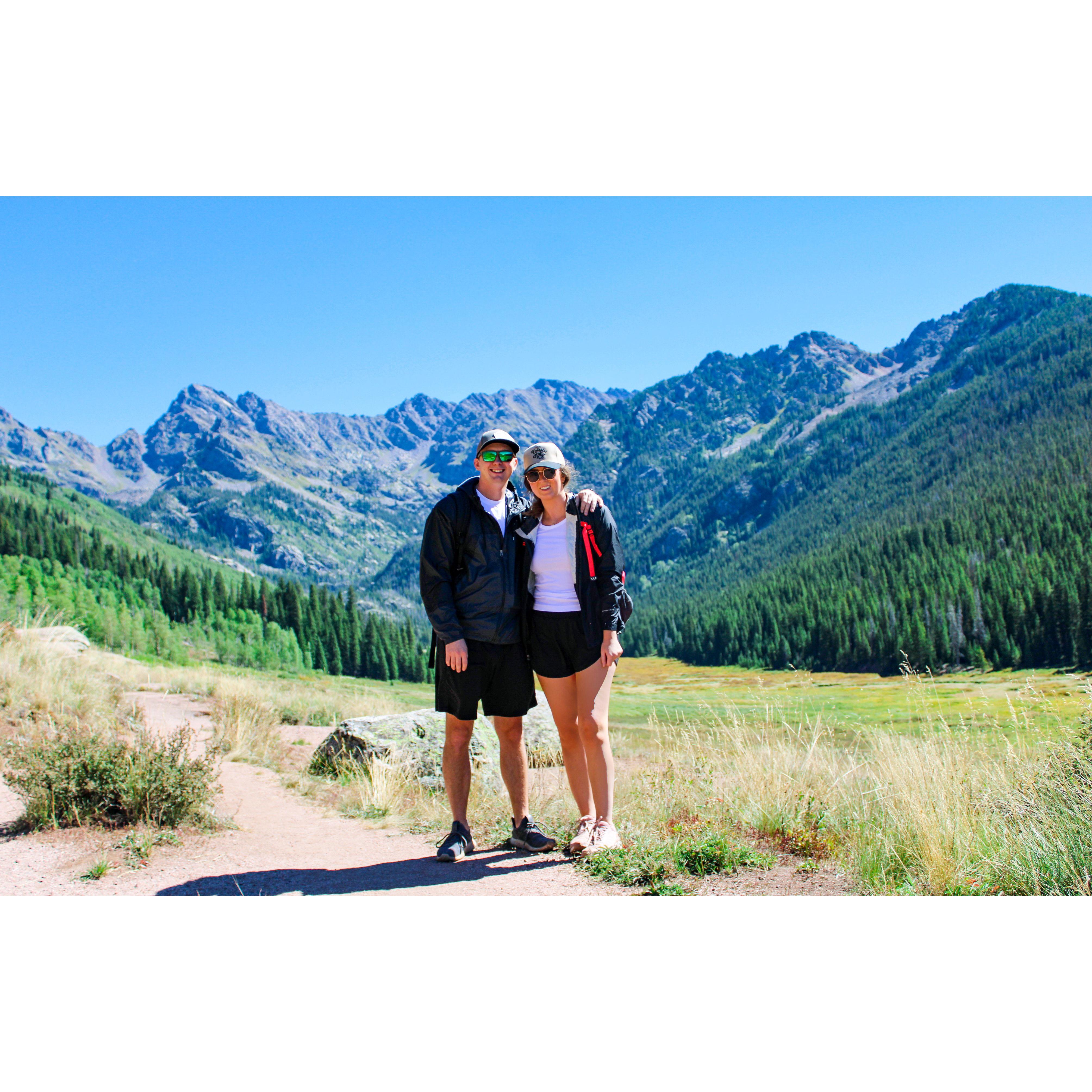 Vail, CO... Celebrated 3 years together!