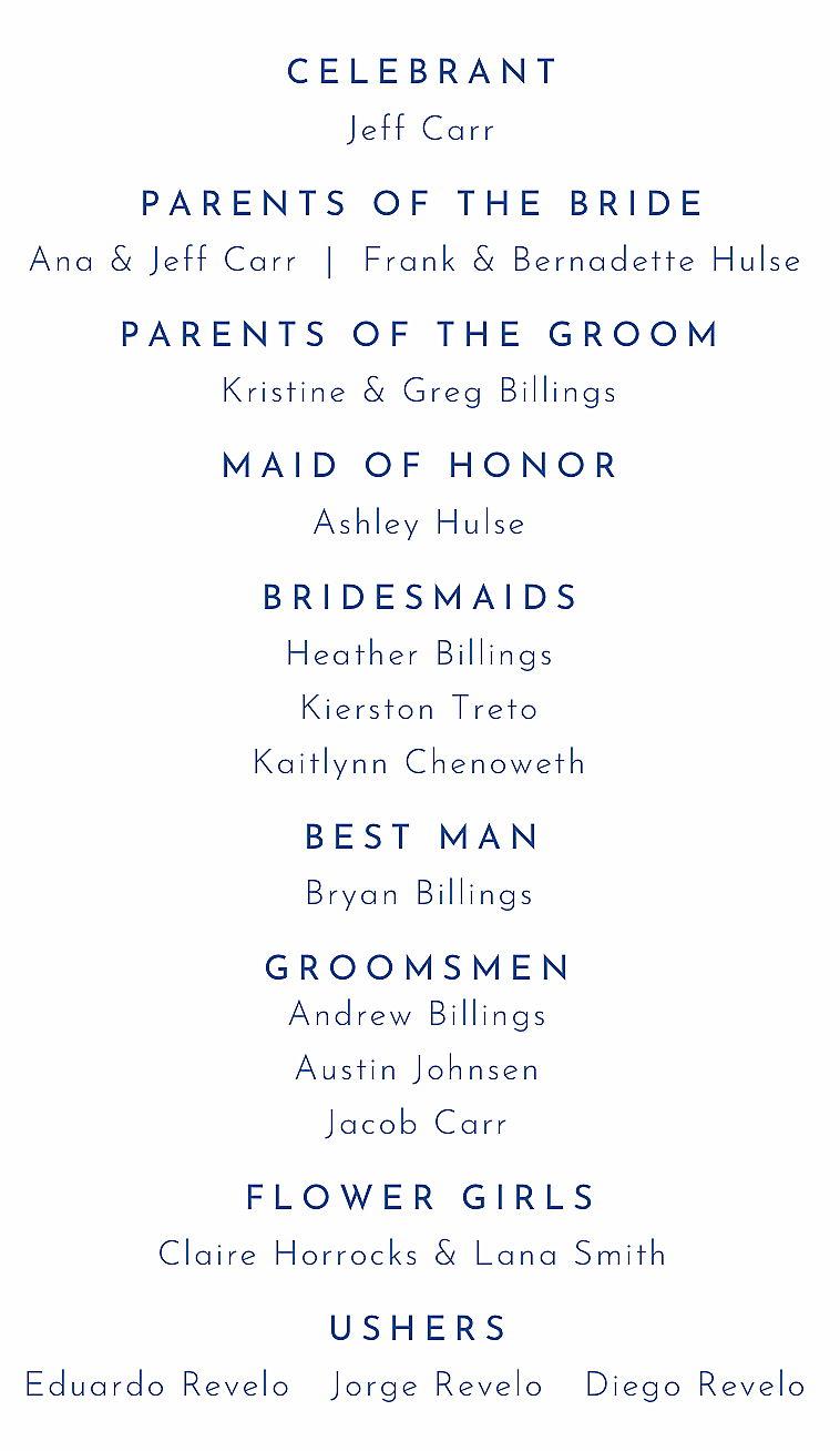 The Wedding Website of Bryana Hulse and Kyle Billings