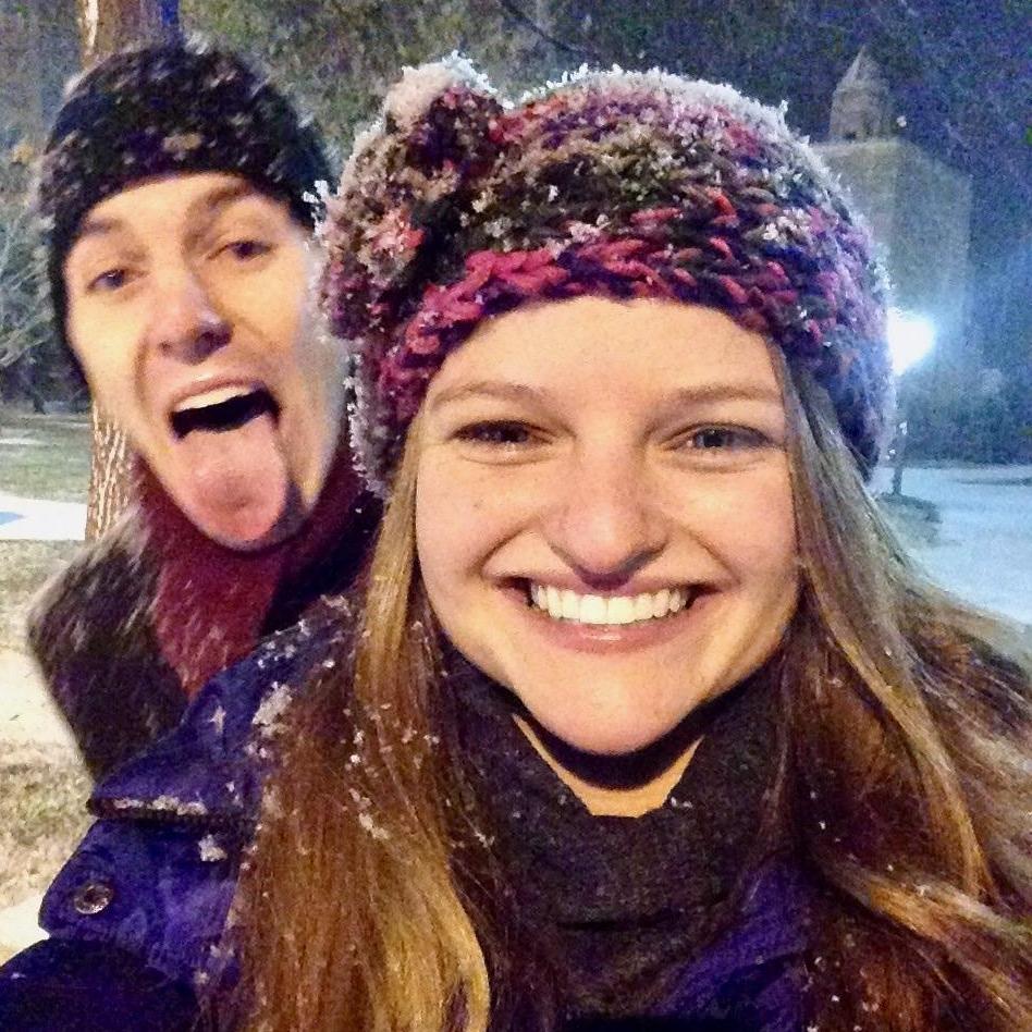First snow of our first Chicago Winter.