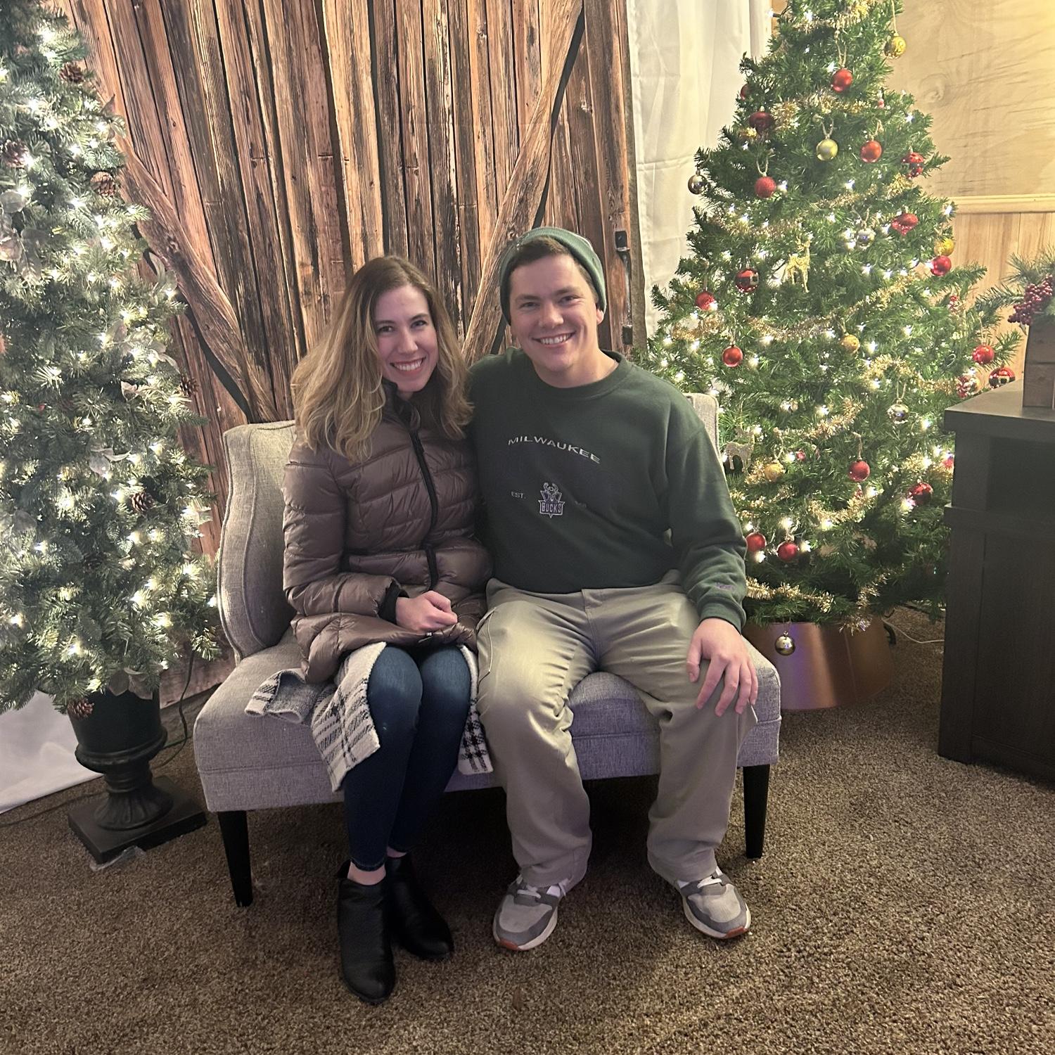 12/24/2023 - Our very first picture together shortly after we started dating!