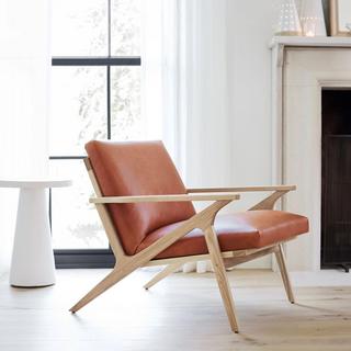 Cavett Leather Accent Chair