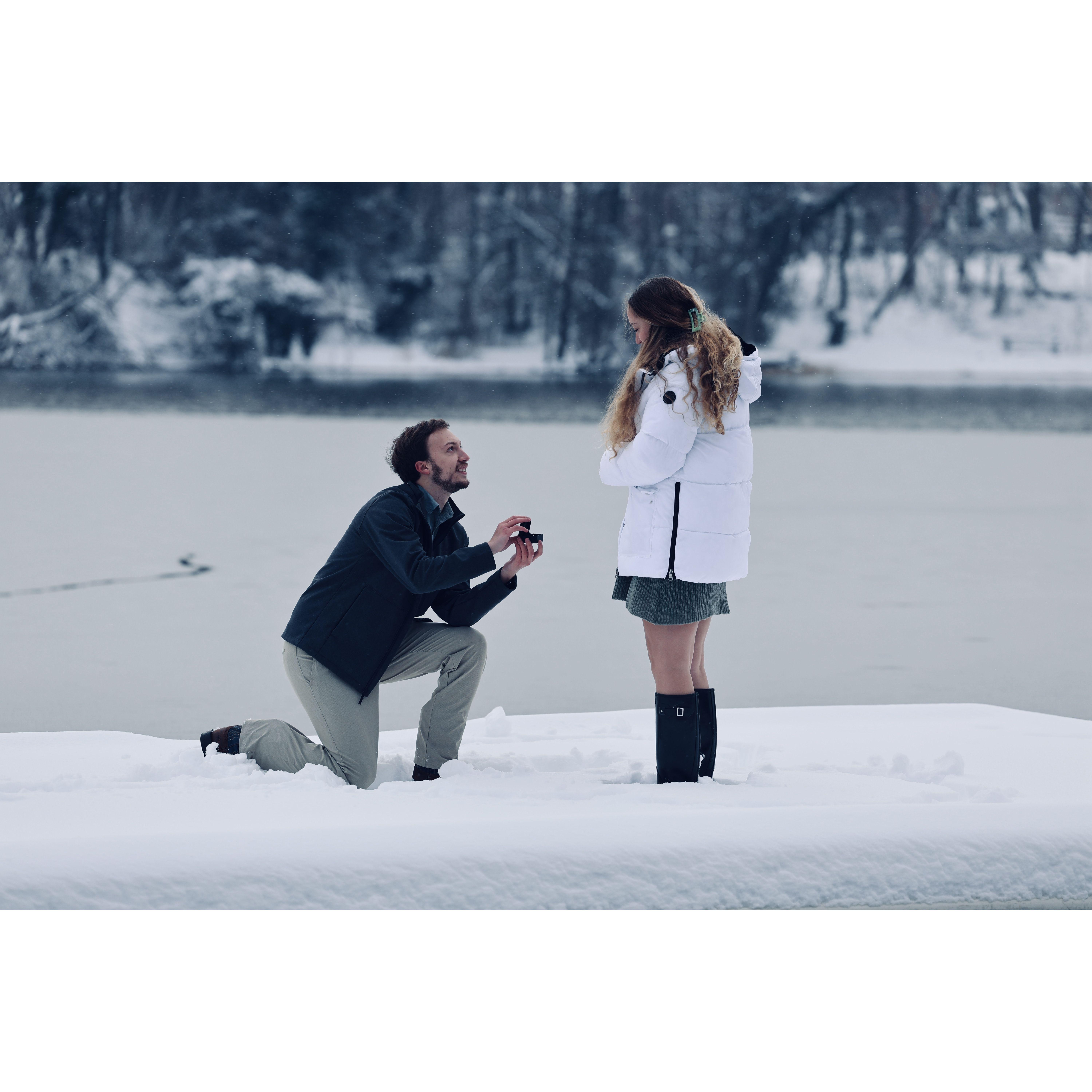 January 2024: 
WE GET ENGAGED!!!