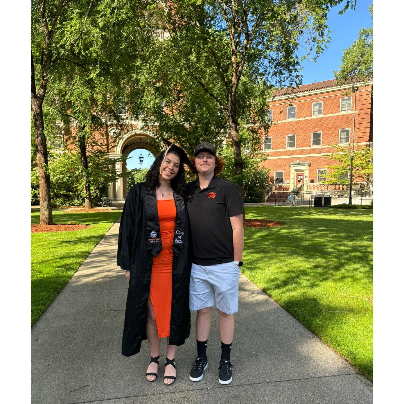 Emily Graduating College