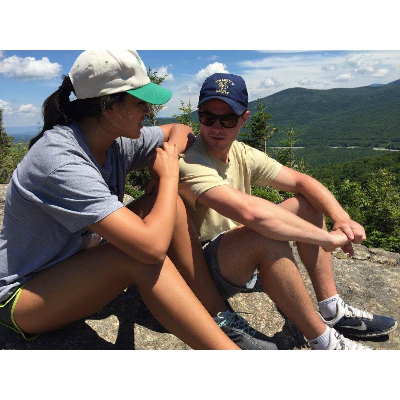First weekend together after we started dating in New Hampshire.